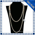 AAA 7.5-8MM Fashion Grapheme Clasp Custume Pearls Necklace PN200
